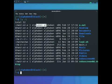 شرح اوامر لينكس  Linux Command [ls ]