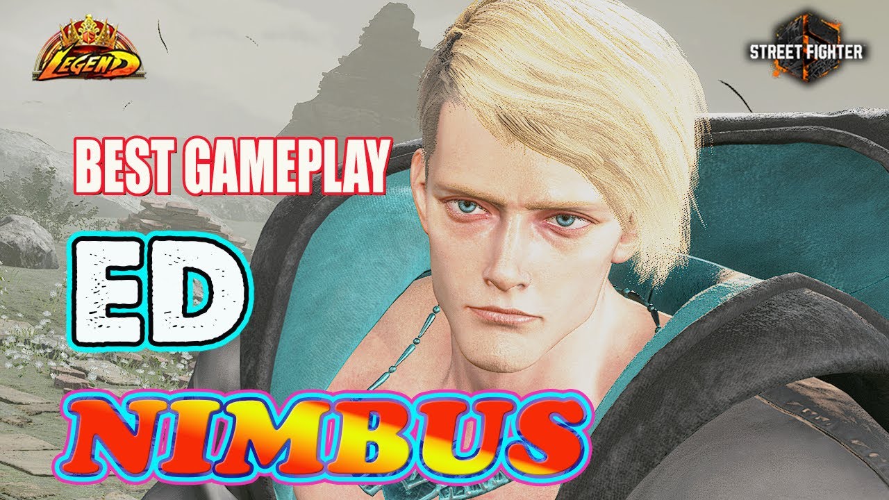 SF6 🔥 Nimbus Dangerous ED Strong Gameplay ! 🔥 SF6 DLC High Level Replays