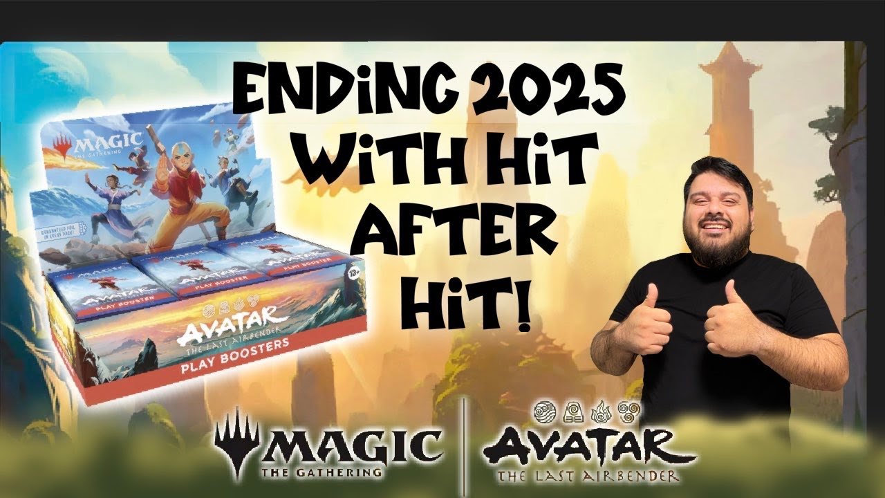 A Great Box to End the Year With! | Avatar The Last Airbender Play Booster Box Opening! | MTG 
