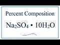 Sodium Sulfate Decahydrate Concepts