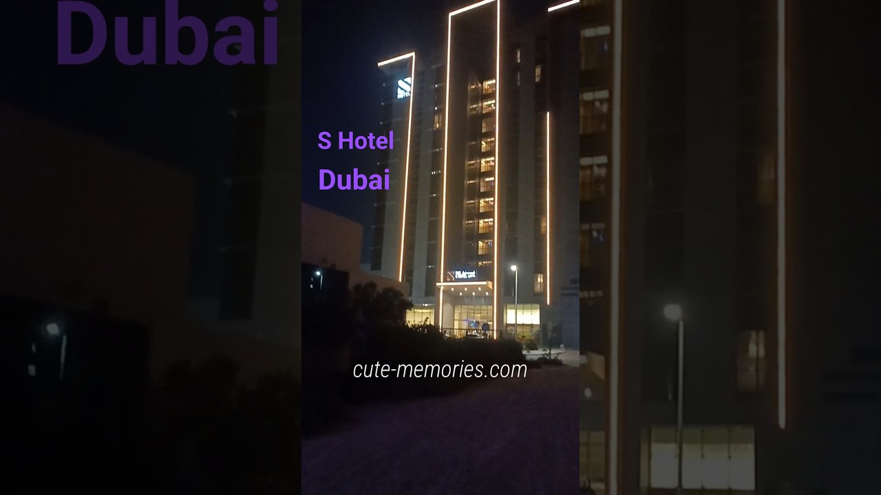 The S Hotel 🏨 Al Barsha South Dubai | #dubaihotels #albarsha #sciencepark
