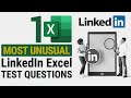 How to Pass LinkedIn Excel Test: 10 Most Unusual LinkedIn Excel Test Questions