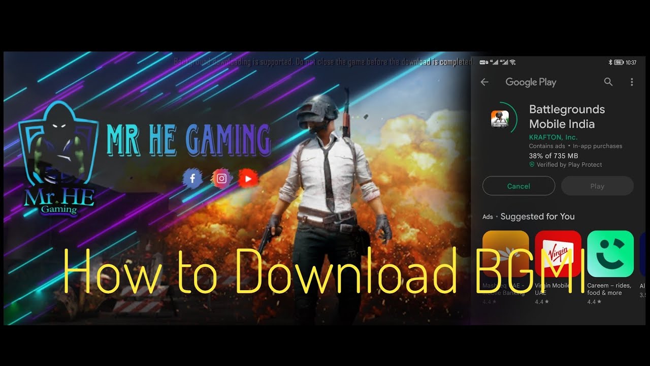 How to Download BGMI Battleground Mobile India Playstore/App store