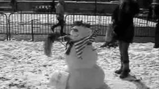 Columbia University Snowman 2009