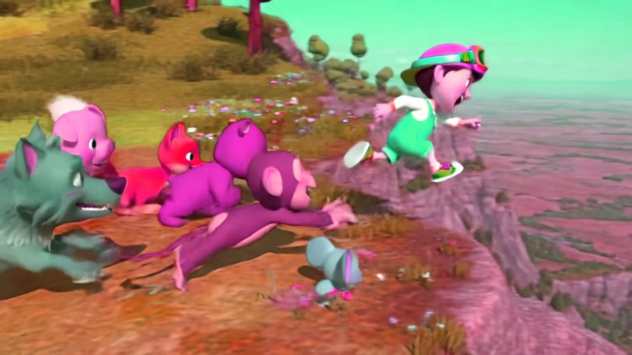 My Name Song What's Your Name? Cliff Jumping Intro Logo | Sponsored By: Gamavision Csupo Effects