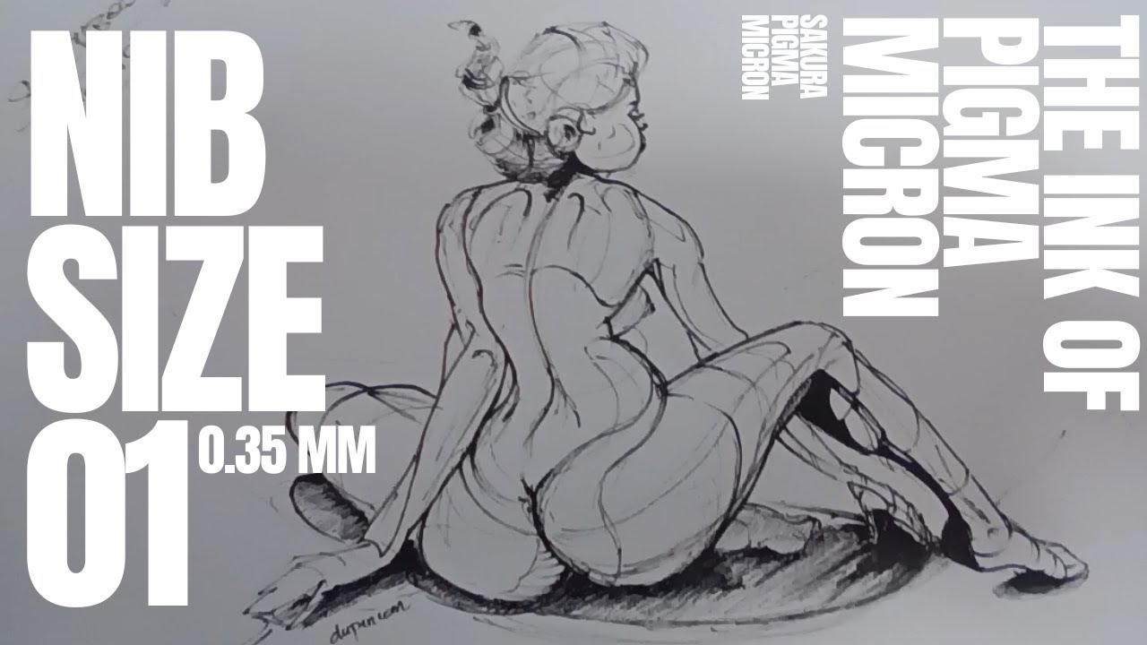 DRAWING WITH INK | PIGMA MICRON 01 FINELINER