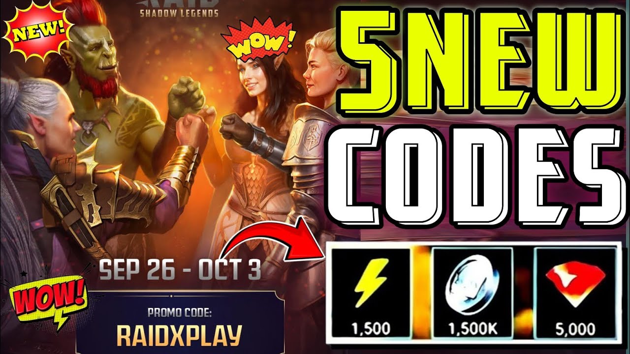 ⚡NEW EXCLUSIVE⚡ RAID SHADOW LEGENDS PROMO CODES 2025 - RAID SHADOW
