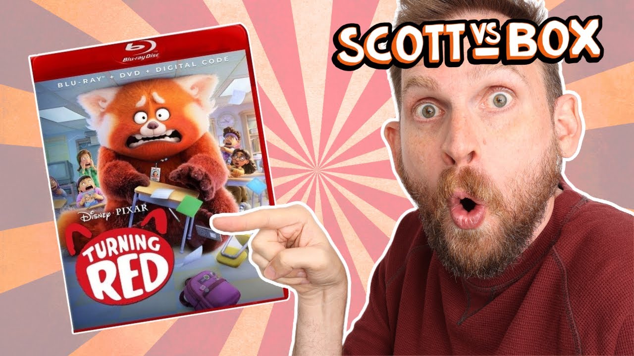 Disney Pixar Turning Red Blu-ray DVD Unboxing - YouTube
