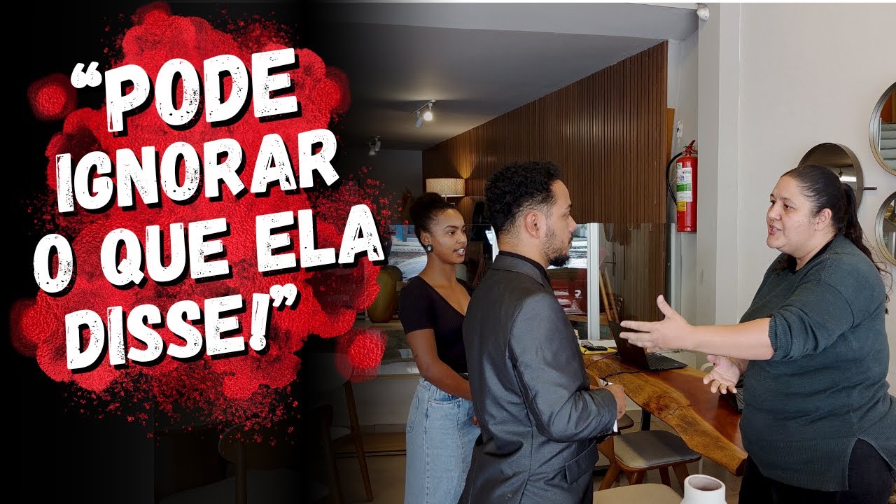 ATITUDE de VENDEDORA ASSUSTA até GESTOR