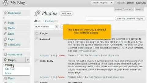 WebHosting Break Presents: Managing Plugins on WordPress