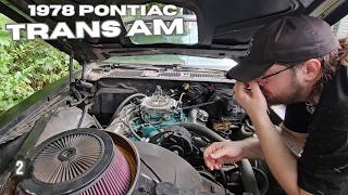 Cleaning Up & Changing Fluids - Car vlog part 2 - 1978 Pontiac Trans Am