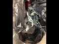 garbage bag luggage