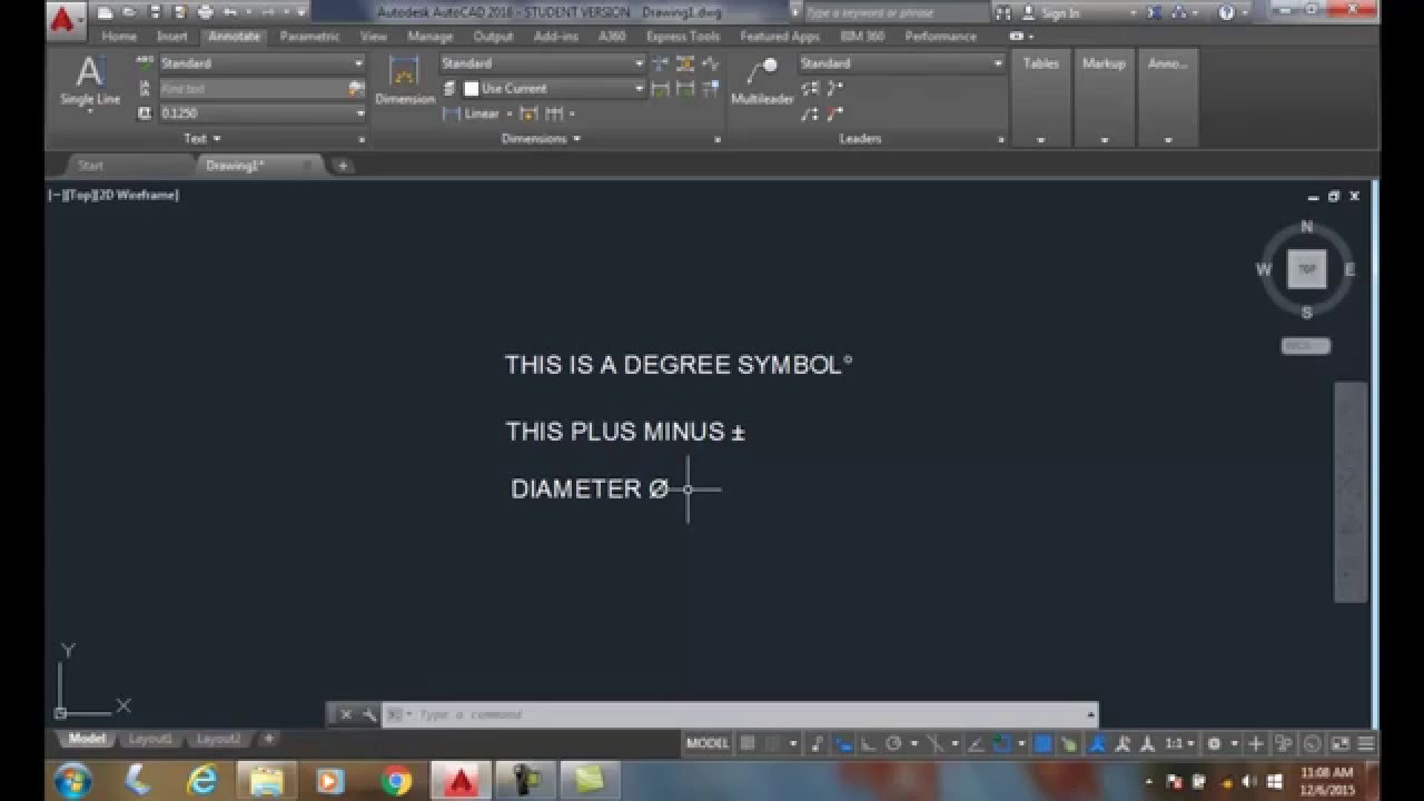 10-03 Adding Symbols   Single Line Text
