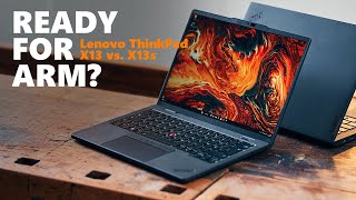 We tried an ARM-powered ThinkPad, so you don't have to! - Lenovo ThinkPad X13 vs. X13s Review