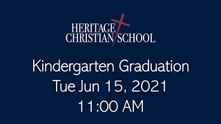 2021 HCS Kindergarten Graduation