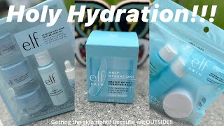 $12 ELF SKINCARE | HOLY HYDRATION!!! | TRAVEL ESSENTIALS!! | Is it more BANG for the buck??