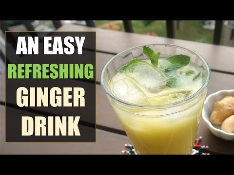 Recipe: Easy Refreshing Ginger Drink - Energy Boost in a Glass | sistatweet.com