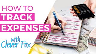 How to Track Expenses - Plan with Me 2022 - Clever Fox Budget Planner & Bill Organizer Review
