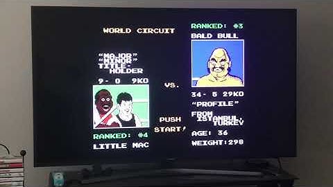 Mike Tyson’s Punchout Tutorial Part 12 Bald Bull 2