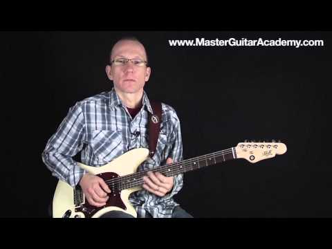 Using Major Minor & 6th for Blues Guitar Lead & Country