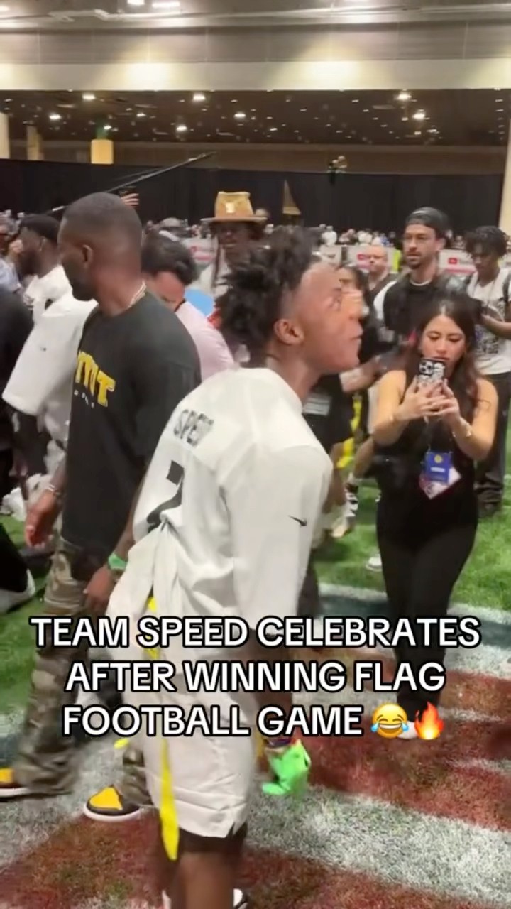 Speed was feeling good after the W ??