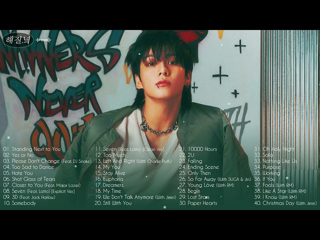 JUNGKOOK PLAYLIST 2023 UPDATED | 정국 노래 모음 class=