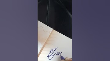 Dream in cursive writing #shorts #subscribe #calligraphy #how #cursive