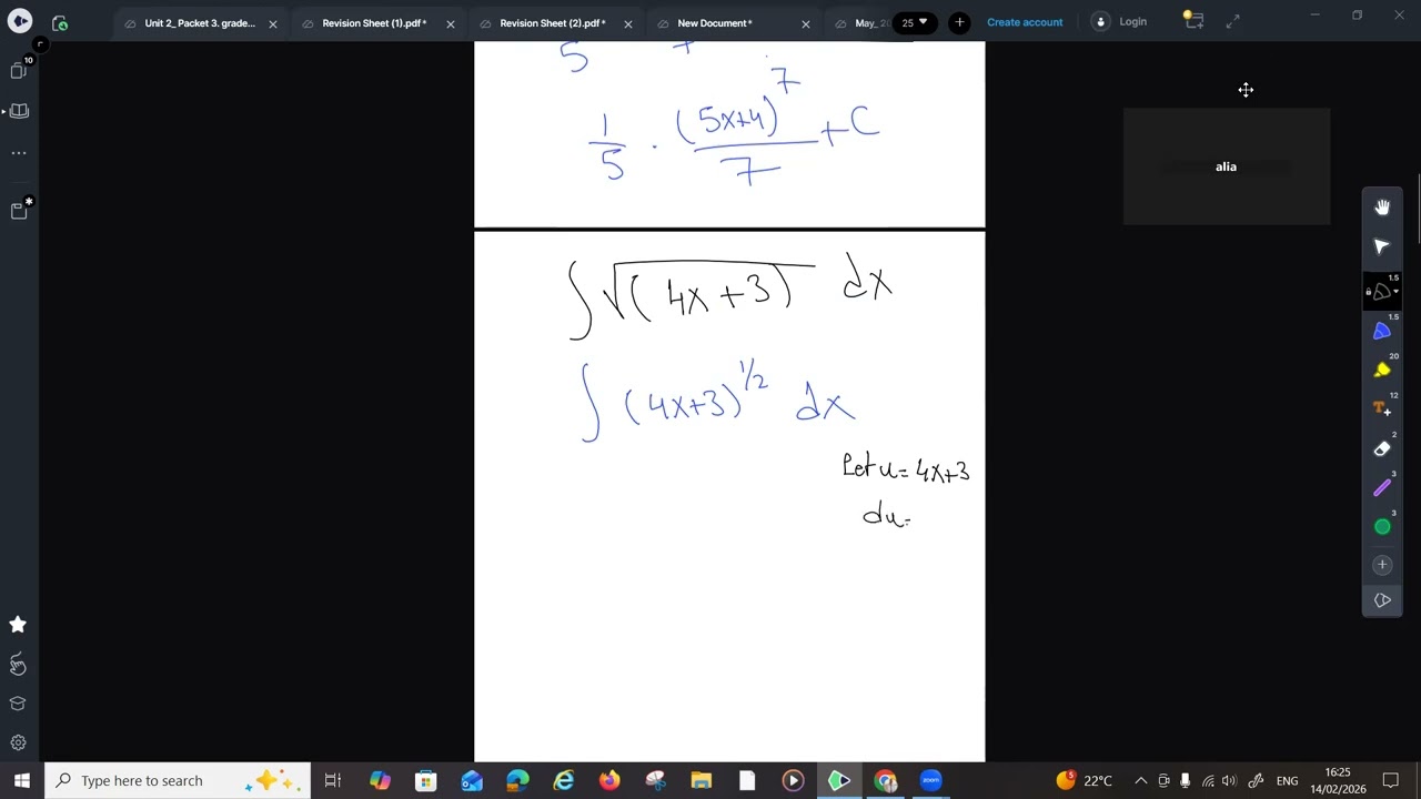 Integration Revision part 1 BI GUC