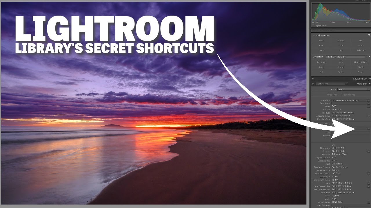 Adobe Lightroom Library's Secret Shortcuts - YouTube