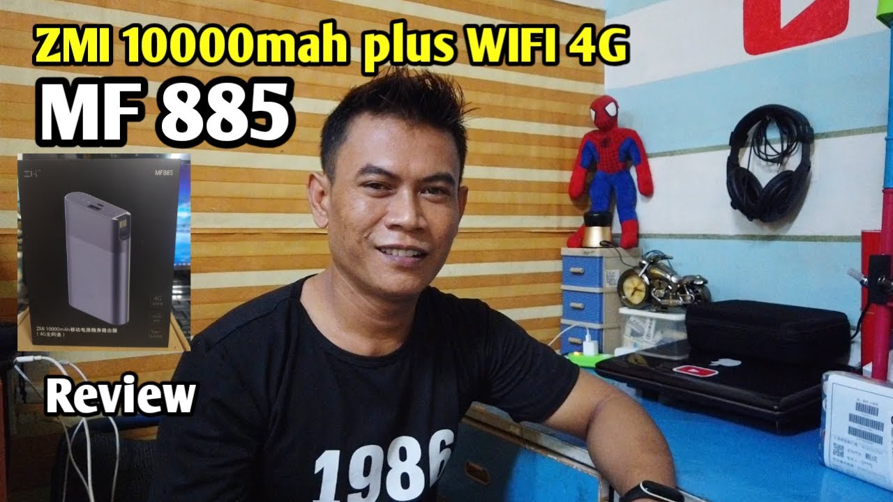 Review Power Bank+Modem WIFI 4G MF 855