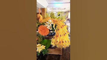 Cắt tỉa rau củ quả( tác phẩm Chim công ) thầy tùng dương 0962900452