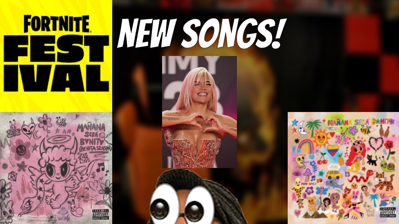 New Fortnite Festival Songs! (Karol G) YouTube