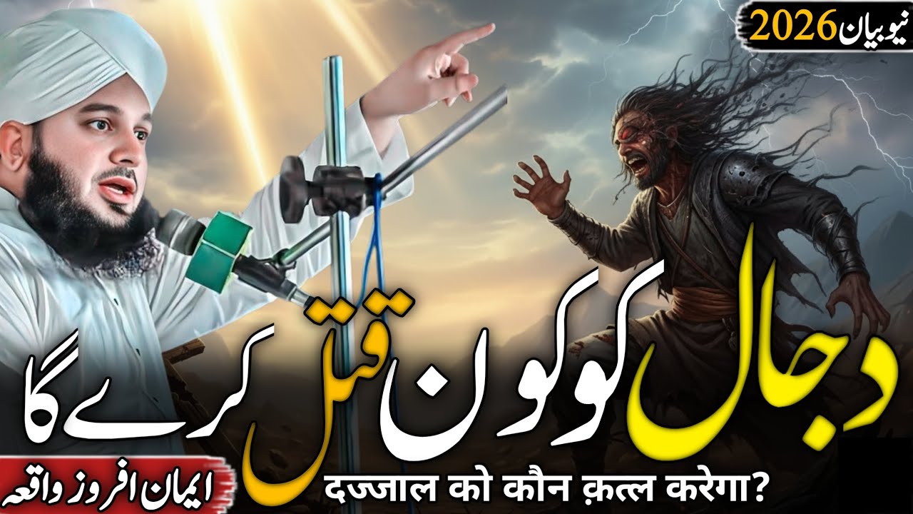 Dajjal Ko Kaun Qatal Karega |Ajmal RazaQadri Latest Bayan |most imortant bayan| Waves Hidayah