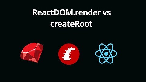 Replacing ReactDOM.render with createRoot