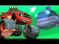 Video Game Blaze Escapes Trapper Fish! 🐟🏁 | Science Games For Kids | Blaze and the Monster Machines
