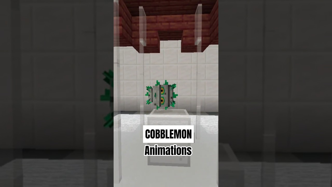 Ferroseed Animations:Cobblemon Minecraft Pokemon