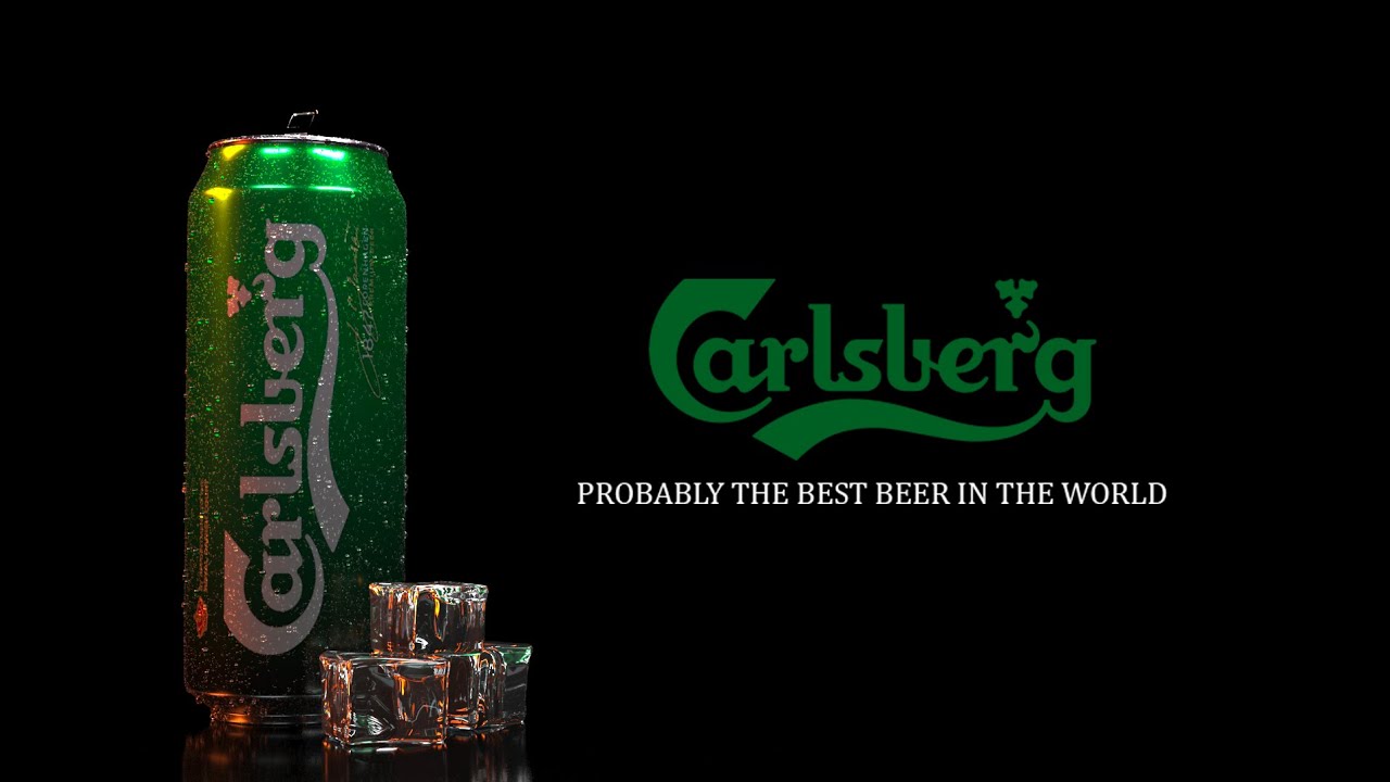 Carlsberg Beer | 3D Product Advertisement Animation 2021