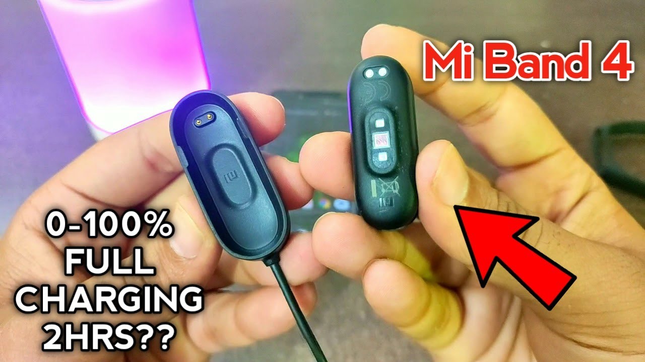 Mi Band 4 | Charging Test 0-100% , How 