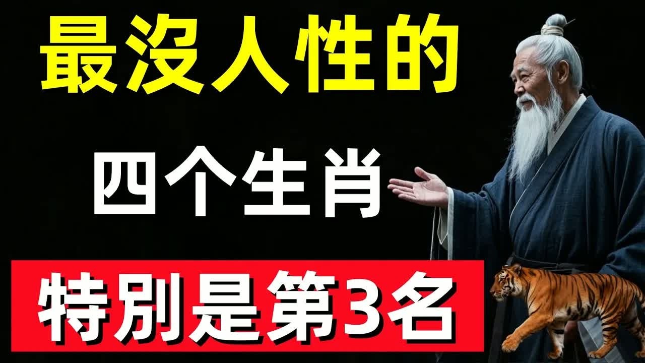 最沒人性的四个生肖女，特別是第3名，自私陰險，冷血無情！#修行思維 #修行 #福報 #禪 #道德經 #覺醒 #開悟 #禅修