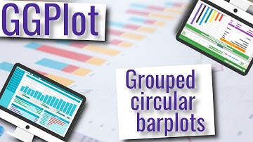 GGPlot - Grouped circular barplot