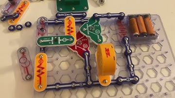 Snap Circuits 203: Blowing Off the Electric Light and Sound