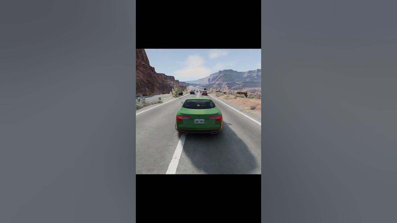 The expected end of the thrash 10 beamng drive crashes youtube