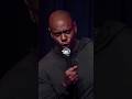 "Gay People Are FEARLESS" 😂 DAVE CHAPPELLE #shorts