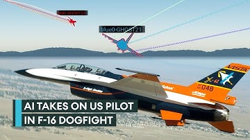 US completes first dogfight between AI-controlled F-16 and human pilot