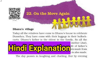 Class 5th EVS chapter 22 on the move again full explaination हिंदी में