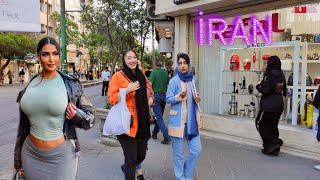 IRAN-Walking in Luxury neighborhood of TABRIZ