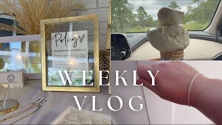 vlog: launching my online store, walmart haul, current skin care routine, + going to NC