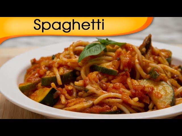 Spaghetti In Marinara Sauce - Main Course Noodles Recipe By Ruchi Bharani | Rajshri Food