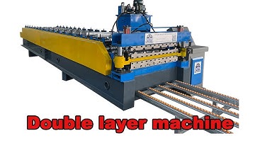 Double layer roll forming machine | double deck roll forming machine ship to mexico