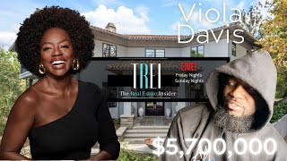 Viola Davis House Tour | LIVE! with the Real Estate Insider
